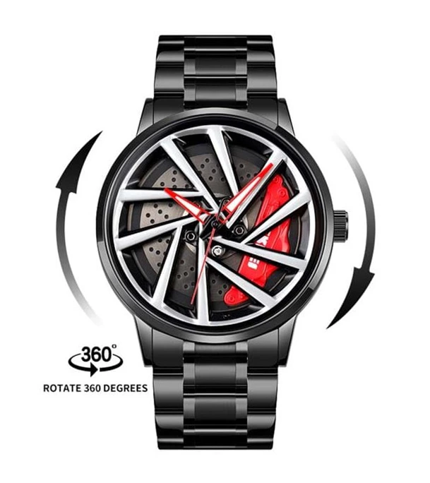 Skmei 1990 Wheels Watch For Men waterproof