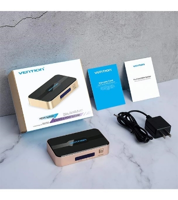 Buy VENTION ACCG0 1 In 4 Out HDMI Splitter Black  Online