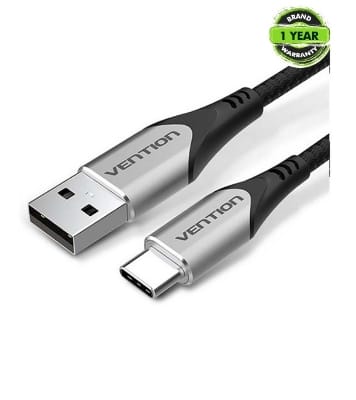 Buy VENTION COKBC USB 2.0 A Male to C Male Cable 0.25M Black PVC Type Online