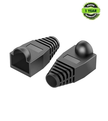 Buy VENTION IOCB0-50 RJ45 Strain Relief Boots Black PVC Style 50 Pack Online