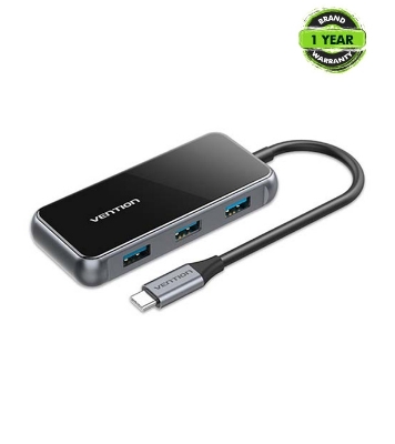 Buy VENTION TFDHB Multi-function USB-C to USB3.0*4/PD Docking Station 0.15M Gray Mirrored Surface Type Online