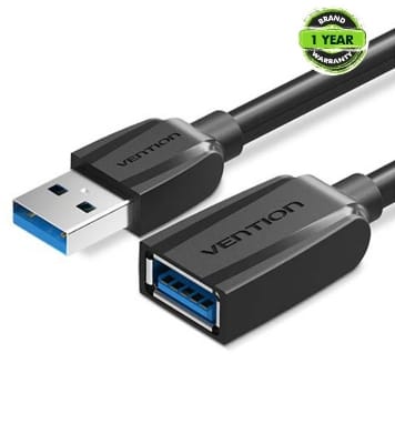 Buy VENTION VAS-A44-B300 USB2.0 Extension Cable 3M Black Online