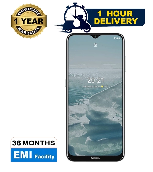 Picture of Nokia G20 DS 4GB RAM 64GB ROM- Glacier Silver (Best Price)