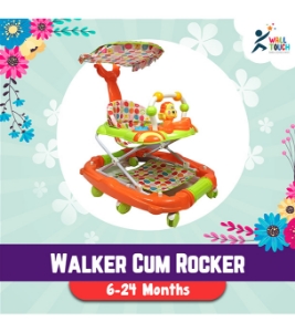 Children's Walking Assistance Folding Baby Walker Cum Rocker For Kids Children's Walking Assistance Folding Baby Walker Cum Rocker For Kids