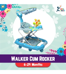 Children's Walking Assistance Folding Baby Walker Cum Rocker For Kids Children's Walking Assistance Folding Baby Walker Cum Rocker For Kids