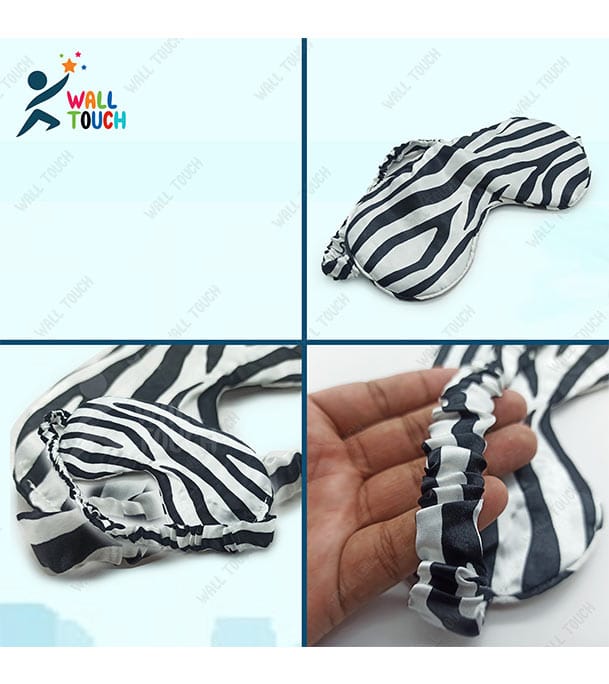 Buy Silk Blindfold Eye Mask For Sleeping at Daylight Or Travelling; Soft & Comfortable with fiber inside 1 PC (Random Color) at Best Price in Bangladesh