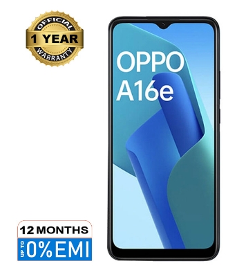 Buy Oppo A16e 4GB RAM and 64GB ROM- Black at Best Price	