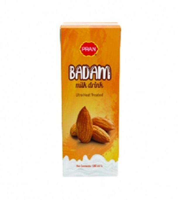 Buy PRAN Badam Milk Drink 180ml Online at Best Price
