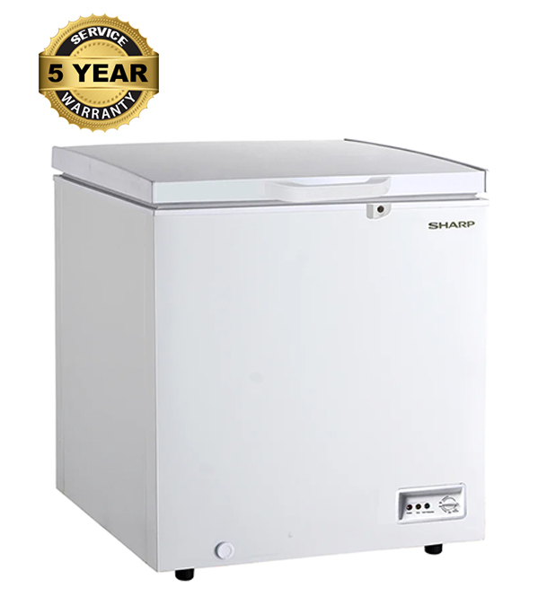 Buy Sharp SCFK190XWH3 Chest Deep Freezer 140L White at Best Price in