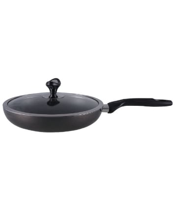 Picture of TOPPER Nonstick Glamour Fry Pan With Lid (Black) 28 cm