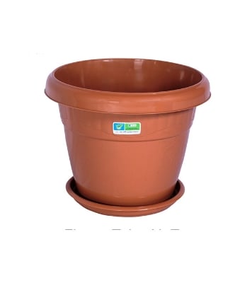 Picture of Flower Tub with Tray 14"-RW (14L)-TEL