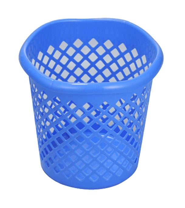 Picture of Wave Paper Basket - Blue