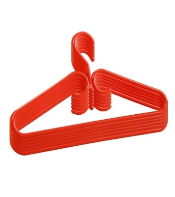 Picture of Coat Hanger 42CM 6 Pcs Set-Red