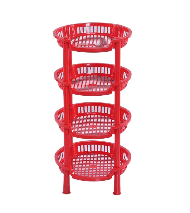 Picture of Round Rack 4 Step - Red