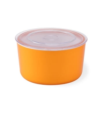 Picture of Mina Container Medium - White & Trans Orange