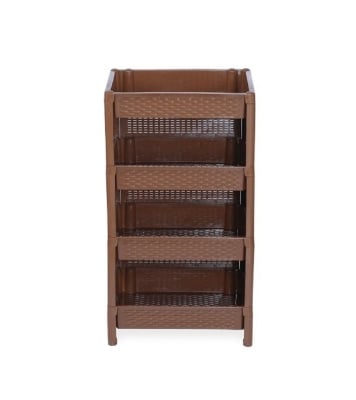Picture of Caino Fence Rack 4 Step - Eagle Brown