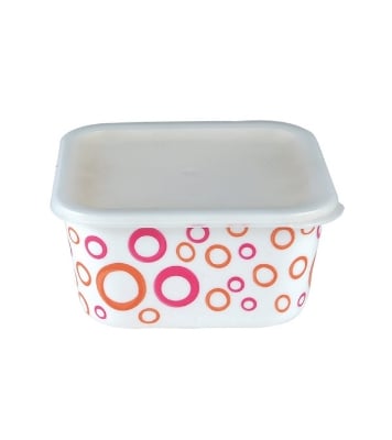 Buy Italiano 6" Square Container-Mixed Bubble Online at Best Price