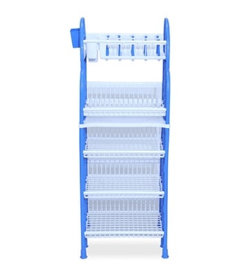 Standard Kitchen Rack 5 Step - SM Blue & White