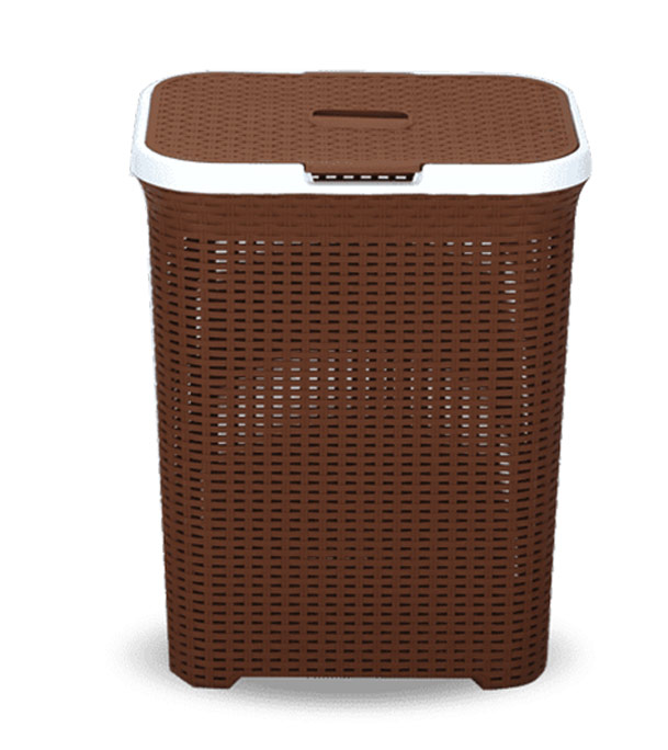 Cane Laundry Basket Medium -Assorted 