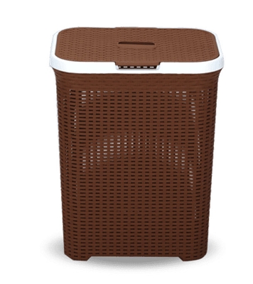 Cane Laundry Basket Medium -Assorted 