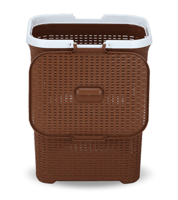 Cane Laundry Basket Medium -Assorted 