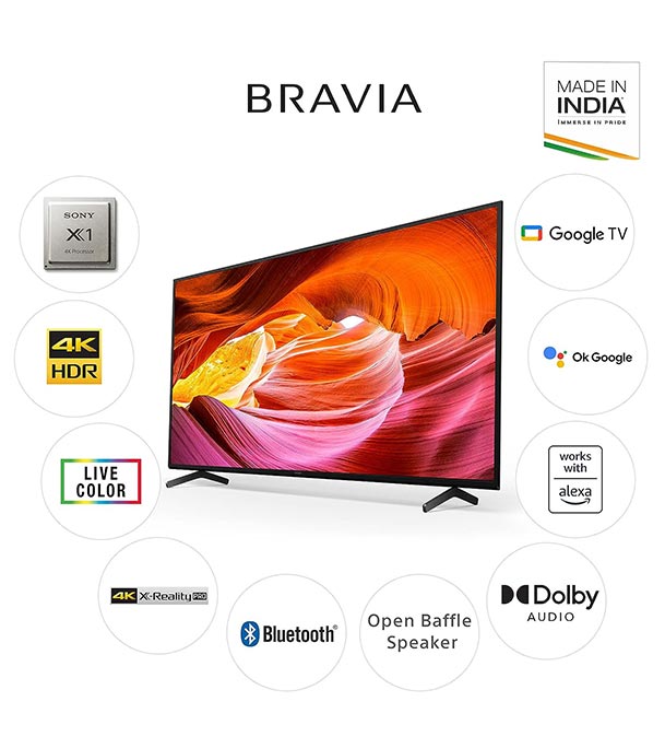 Buy Sony Bravia 55" KD-55X75K 4K Ultra HD Smart LED Android TV at Best Price in Bangladesh