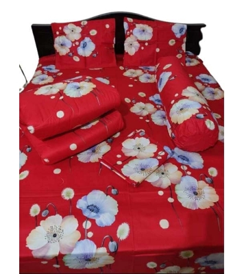 Picture of Exclusive Twill  Fabric Comforter set 5 in 1