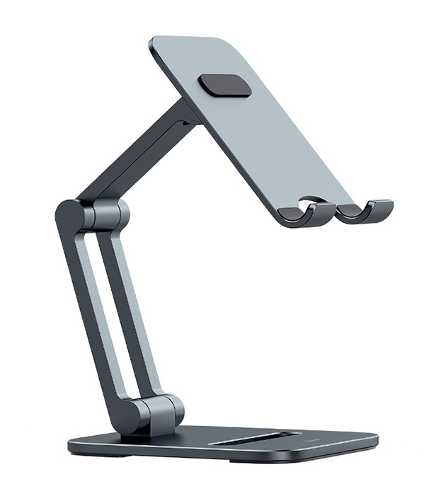 Picture of Baseus Desktop Biaxial Foldable Metal Stand (for Phones) Grey