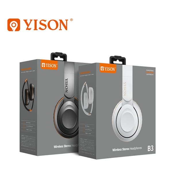 Picture of Yison B3 Deep Bass Headset Headphones Wireless earbuds Black