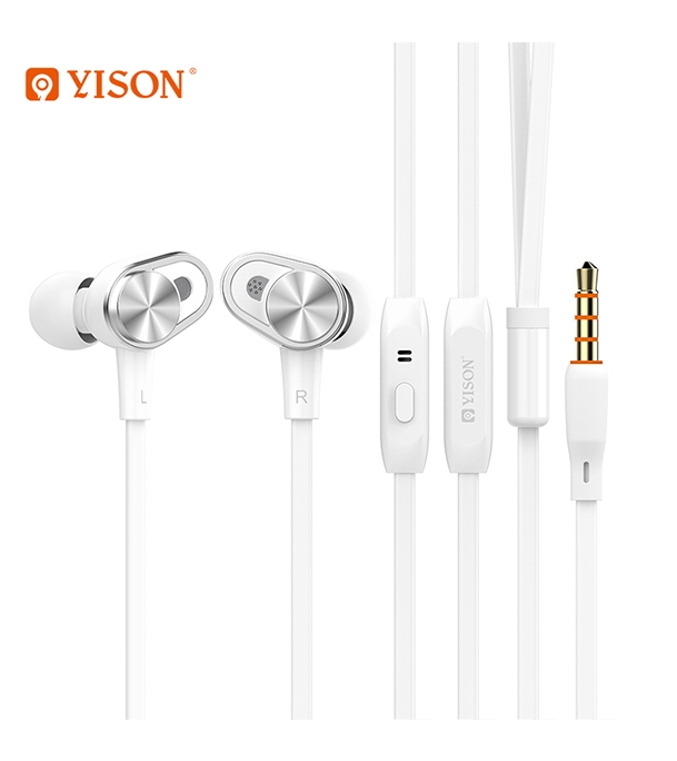 Picture of Yison CX620 Stereo Music Earphone White
