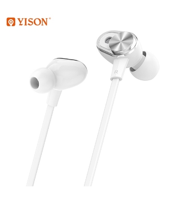 Picture of Yison CX620 Stereo Music Earphone White