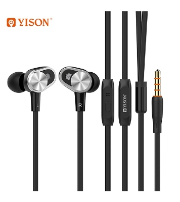Picture of Yison CX620 Stereo Music Earphone Black