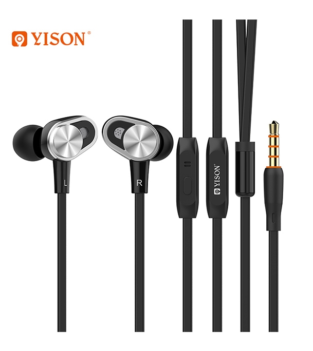 Picture of Yison CX620 Stereo Music Earphone Black