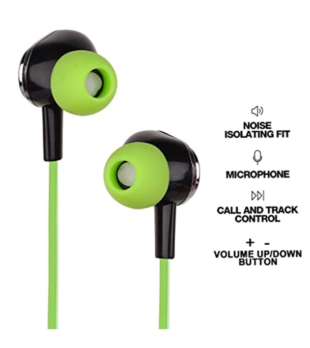 Picture of Yison CX620 Stereo Music Earphone Green
