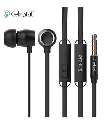Picture of Yison G10 Sport Wired In-ear Style Earphone 3.5mm For Mobiles With Mic Black
