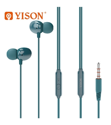 Picture of Yison X5 Wired In-Ear Wired Headphone Cyan