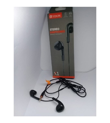 Picture of Yison  X1 Stereo Earphones Black