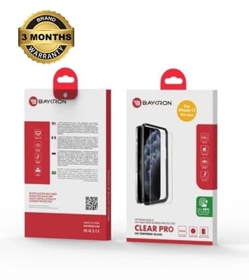 Picture of Baykron OT-IP12-6.7-2D Antibacterial Clear Temperd Glass NEW iphone 12 Pro Max 20-005001