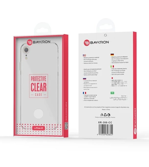 Picture of Baykron N6.1-588-CC Iphone 11XSR Crystal Clear (20-004928)