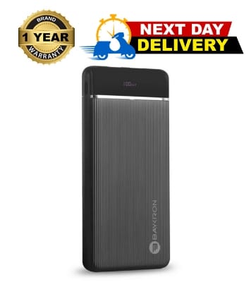 Picture of Baykron 10000mAh Ultra-Fast PD Lithium Polymer Power Bank (20-004975)