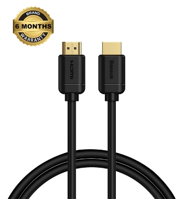 Buy Baseus High Definition Series Graphene HDMI to HDMI 4K Adapter Cable 5m Black  Online