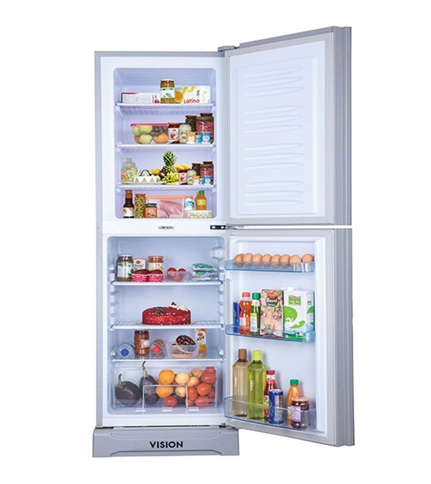 VISION Glass Door Refrigerator RE-305 Liter Digital Red Flower Top Mount Buy VISION Glass Door Refrigerator RE-305 Liter Digital Red Flower Top Mount at Best Price In Bangladesh