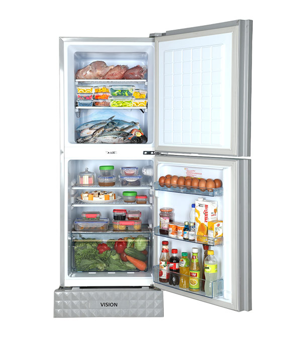 VISION Glass Door Refrigerator RE-180 Liter Black Top Mount		 Buy VISION Glass Door Refrigerator RE-180 Liter Black Flower Top Mount at Best Price In Bangladesh