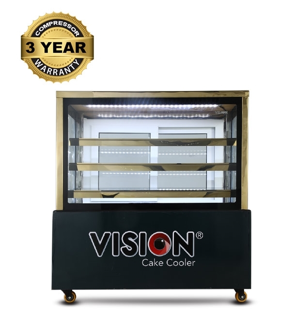 Picture of VISION Straight Glass Cake Cooler(4X2.5X4FT) (8 ~ 12°C)
