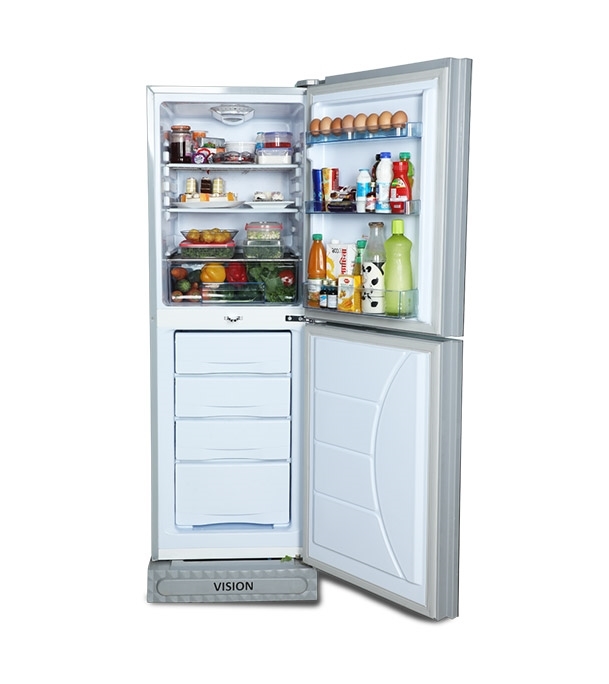 Picture of VISION Glass Door Refrigerator RE-238L Grand Rose Blue Bottom Mount  Picture of VISION Glass Door Refrigerator RE-238L Grand Rose Blue Bottom Mount