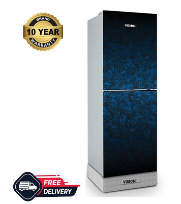 Picture of VISION Glass Door Refrigerator RE-262 Litre Grand Rose Blue Top Mount  Picture of VISION Glass Door Refrigerator RE-262 Litre Grand Rose Blue Top Mount