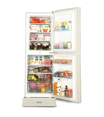 Picture of VISION Glass Door Top Mount with Fabulous Ultra-Modern Glass Door Design Refrigerator RE-217 Liter Pink Flower Picture of VISION Glass Door Top Mount with Fabulous Ultra-Modern Glass Door Design Refrigerator RE-217 Liter Pink Flower