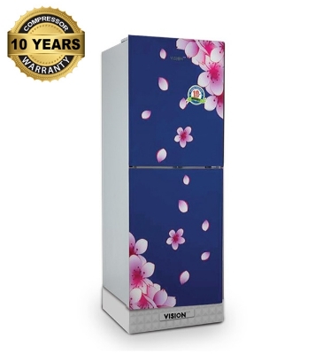 Picture of VISION Glass Door Top Mount Refrigerator RE-217 Liter Cherry Blue  Picture of VISION Glass Door Top Mount Refrigerator RE-217 Liter Cherry Blue
