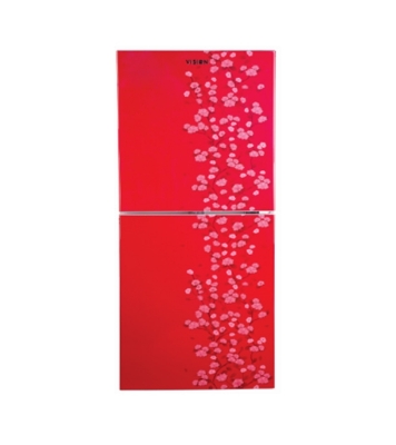 ViGO Refrigerator ViG-238 Red Flower  Buy ViGO Refrigerator ViG-238 Red Flower Online