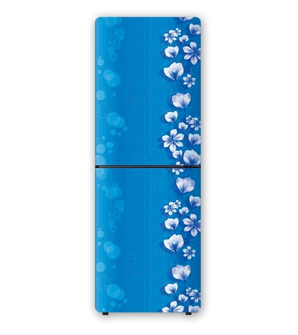 VISION Refrigerator VIS-196 Blue Lily Flower Buy VISION Refrigerator VIS-196 Blue Lily Flower Online